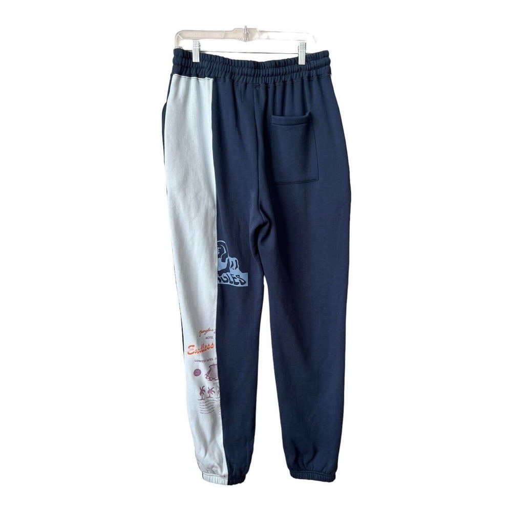 Jungles Endless Leisure Men’s Sweatpants Size XL Blue Graphic Print - Picture 2 of 11